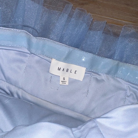 Mable Blue Tulle Dress - Picture 4 of 7